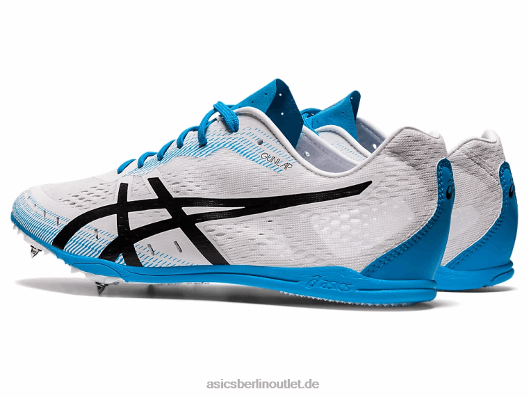 Schussrunde 2 BL4N2132Asics weiß schwarz