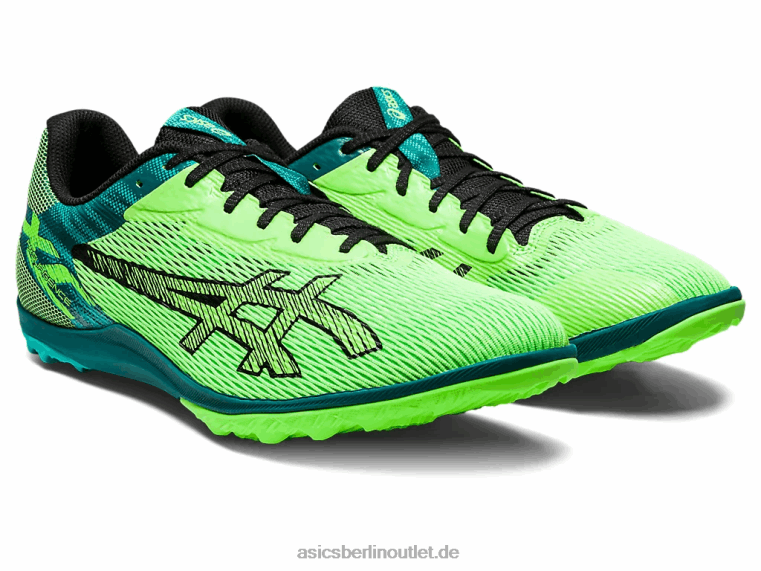 Wiederaufleben xc BL4N681Asics grüner Gecko/Schwarz