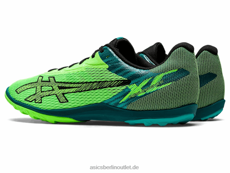 Wiederaufleben xc BL4N681Asics grüner Gecko/Schwarz