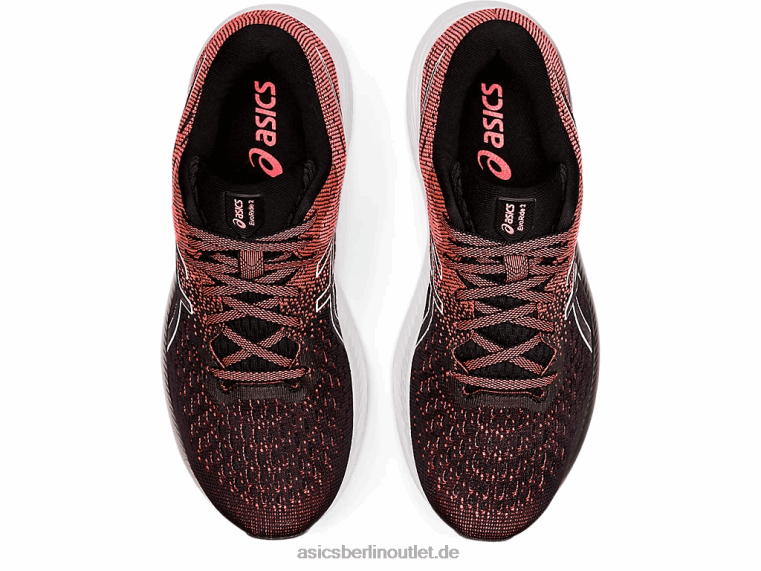 Evoride 2 BL4N3811Asics schwarz/flammende Koralle