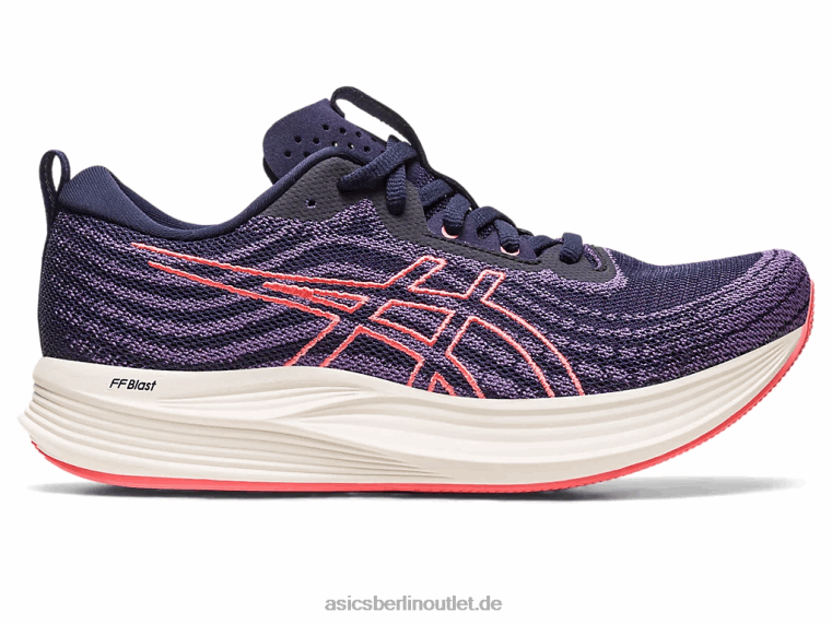 Evoride-Geschwindigkeit BL4N2545Asics Mitternacht/Papaya