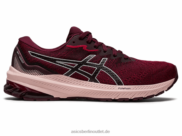 GT-1000 11 BL4N2995Asics Cranberry/reines Silber