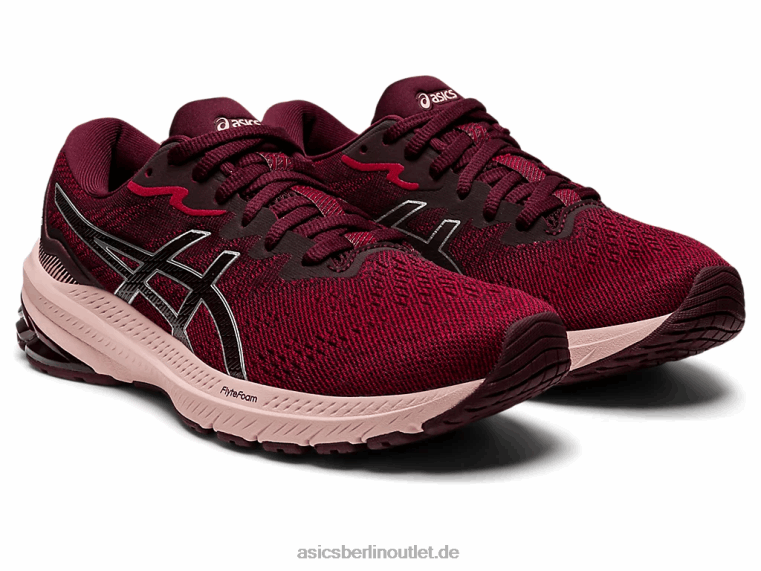 GT-1000 11 BL4N2995Asics Cranberry/reines Silber