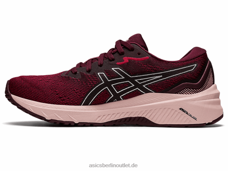 GT-1000 11 BL4N2995Asics Cranberry/reines Silber