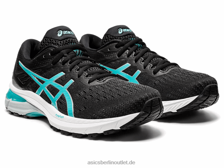GT-2000 9 BL4N4125Asics Schwarz/Techno-Cyan