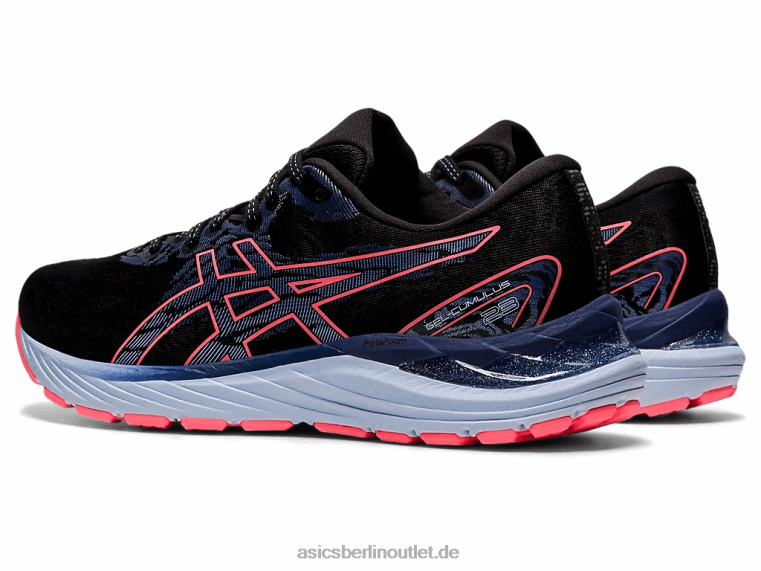 Gel-Cumulus 23 BL4N3886Asics schwarz/flammende Koralle