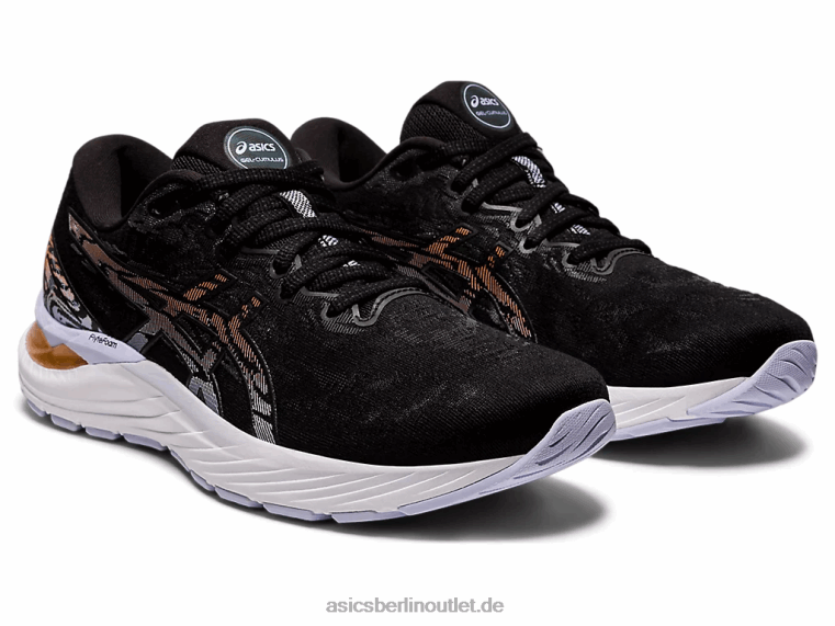 Gel-Cumulus 23 breit BL4N3929Asics Schwarz/Sonnenpfirsich