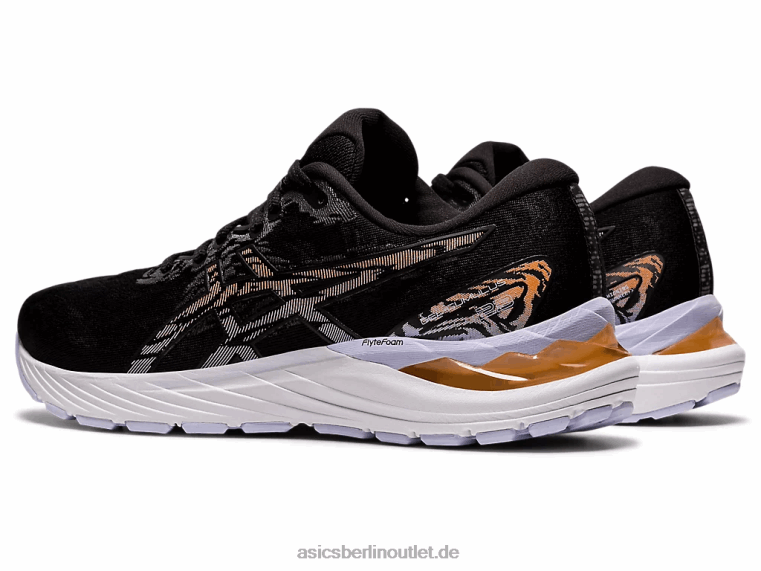 Gel-Cumulus 23 breit BL4N3929Asics Schwarz/Sonnenpfirsich