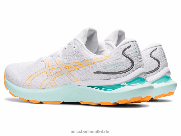 Gel-Cumulus 24 BL4N3232Asics Weiß/Orange-Pop