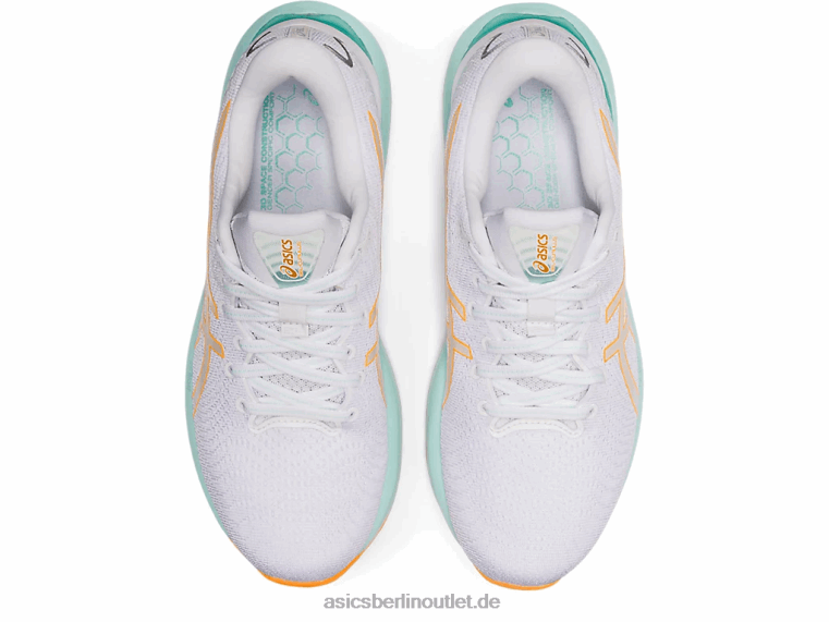 Gel-Cumulus 24 BL4N3232Asics Weiß/Orange-Pop