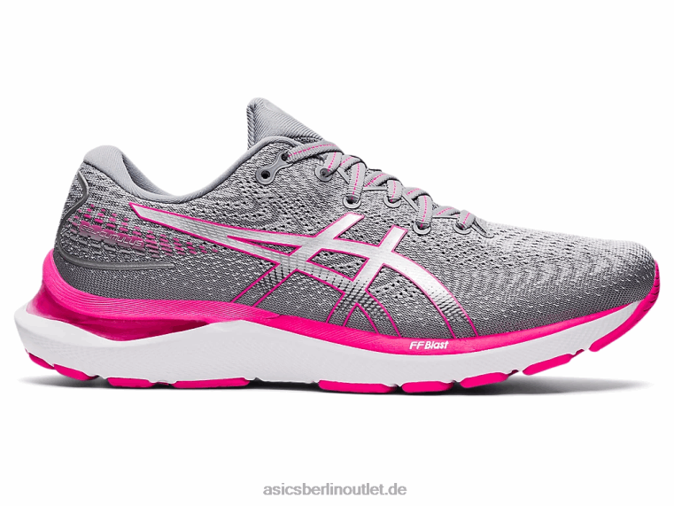 Gel-Cumulus 24 breit BL4N3207Asics Sheet Rock/Pink Glo