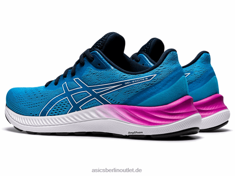 Gel-Excite 8 BL4N3715Asics digitales Aqua/Weiß