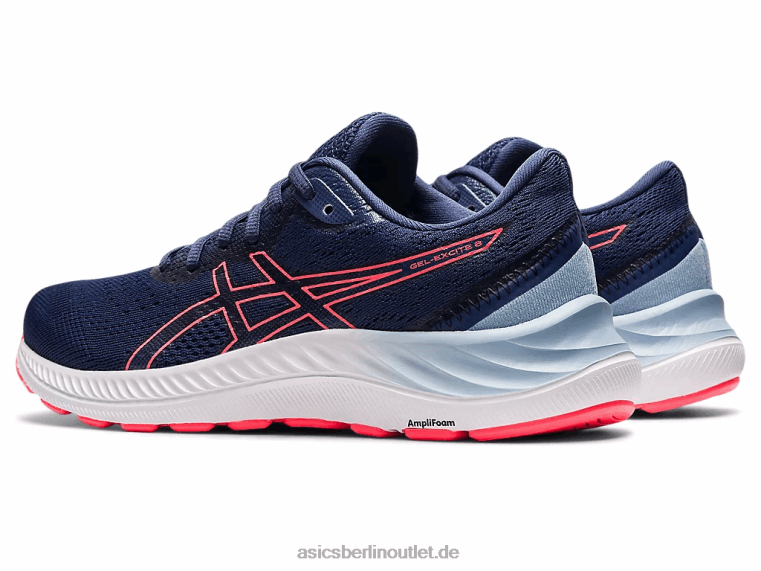 Gel-Excite 8 breit BL4N3595Asics Donnerblau/flammende Koralle