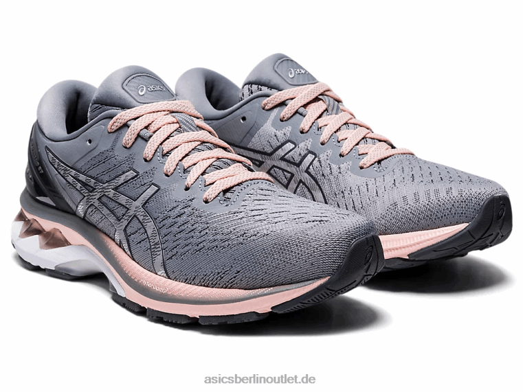 Gel-Kayano 27 breit BL4N4154Asics Gesteinsschicht/reines Silber