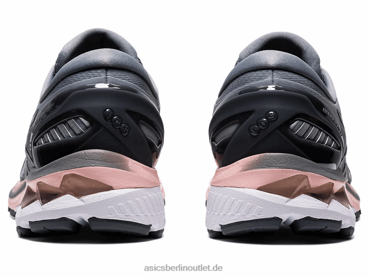 Gel-Kayano 27 breit BL4N4154Asics Gesteinsschicht/reines Silber