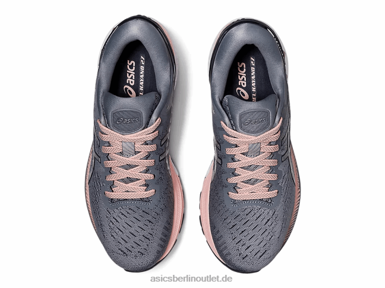 Gel-Kayano 27 breit BL4N4154Asics Gesteinsschicht/reines Silber