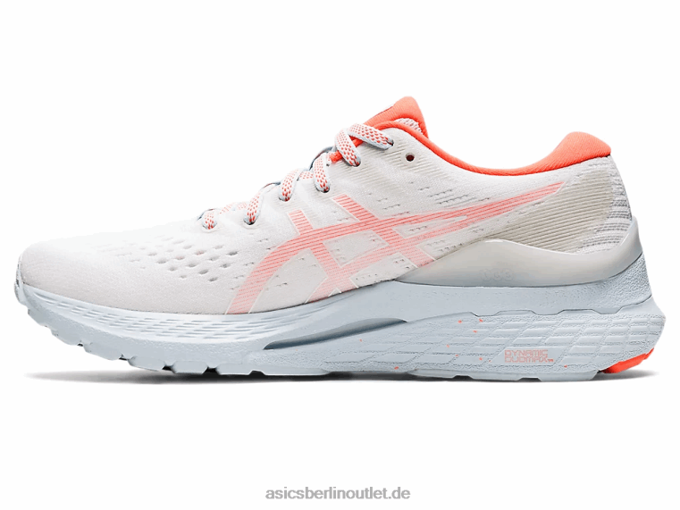 Gel-Kayano 28 BL4N3153Asics Weiß/Flash Coral