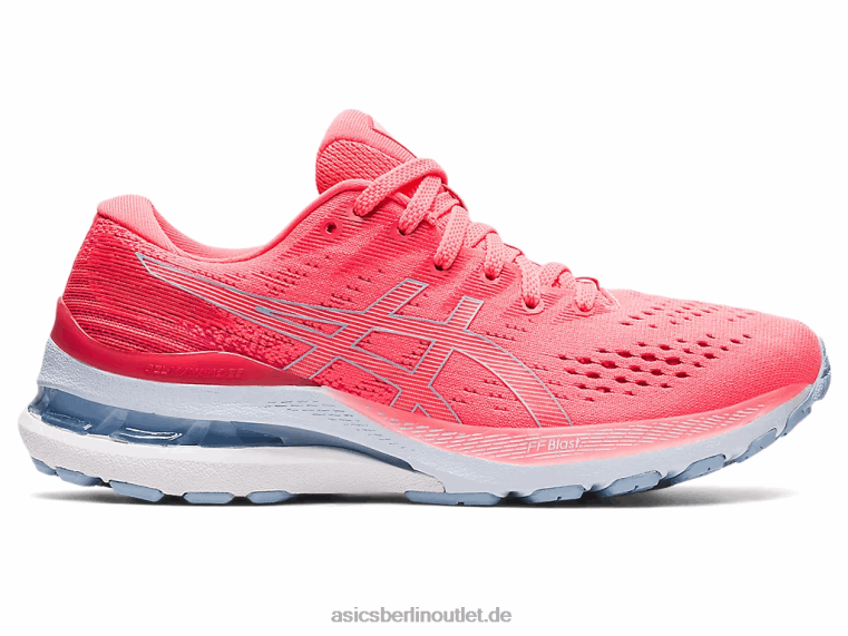 Gel-Kayano 28 BL4N3918Asics flammende Korallen/Nebel