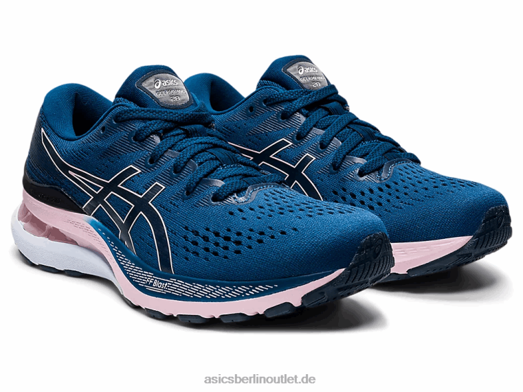 Gel-Kayano 28 breit BL4N3553Asics makoblau/hellrosa