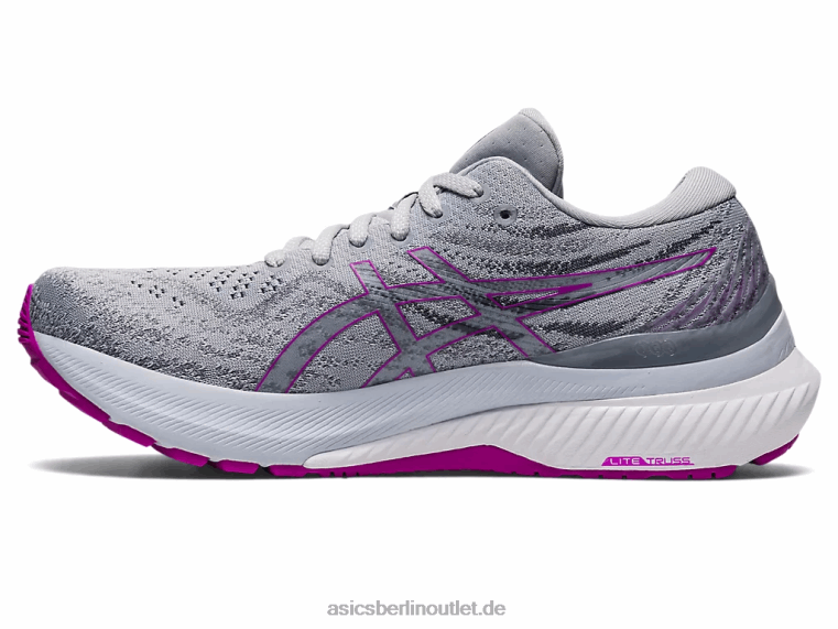 Gel-Kayano 29 breit BL4N3128Asics Piemontgrau/Orchidee