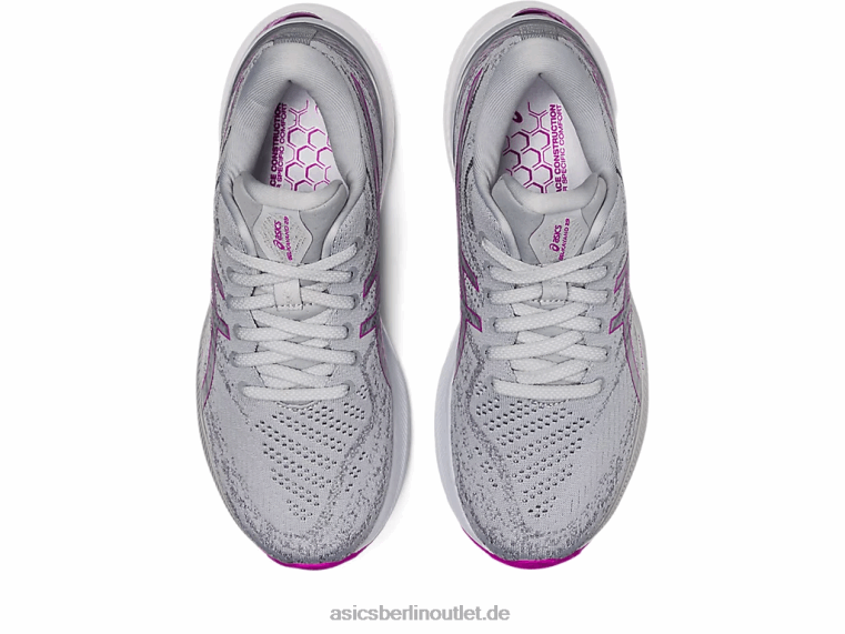 Gel-Kayano 29 breit BL4N3128Asics Piemontgrau/Orchidee
