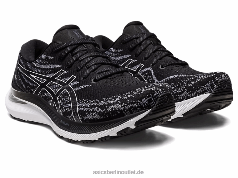 Gel-Kayano 29 breit BL4N3131Asics Schwarz-Weiss
