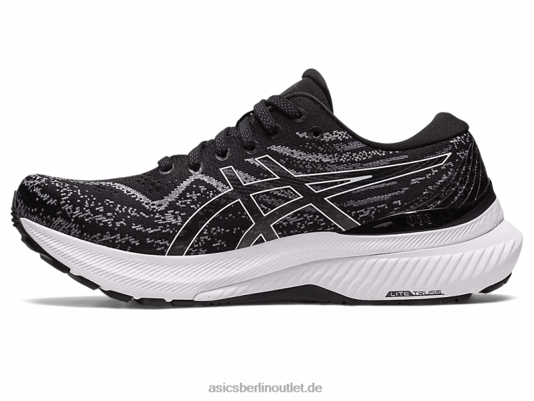 Gel-Kayano 29 breit BL4N3131Asics Schwarz-Weiss