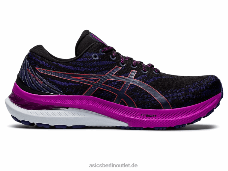 Gel-Kayano 29 breit BL4N3134Asics Schwarz/Rot-Alarm