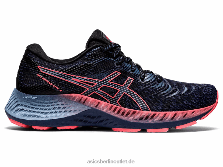 Gel-Kayano Lite 2 BL4N3861Asics Donnerblau/flammende Koralle