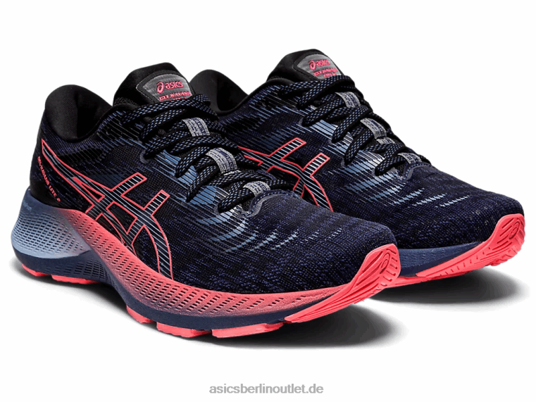 Gel-Kayano Lite 2 BL4N3861Asics Donnerblau/flammende Koralle