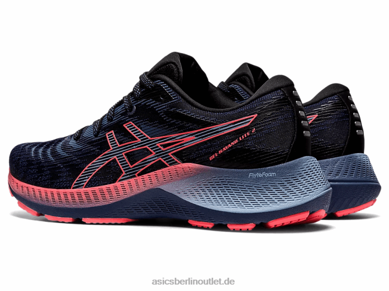 Gel-Kayano Lite 2 BL4N3861Asics Donnerblau/flammende Koralle