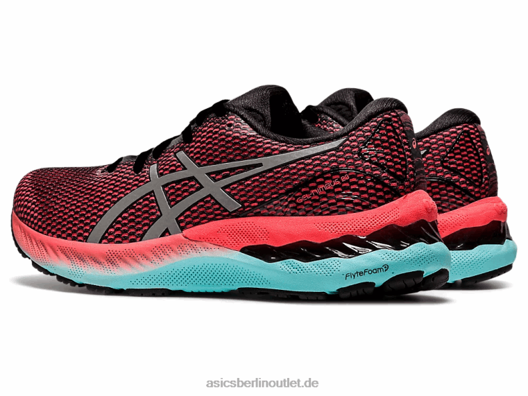 Gel-Nimbus 23 Lite-Show BL4N3743Asics schwarz/reines Silber
