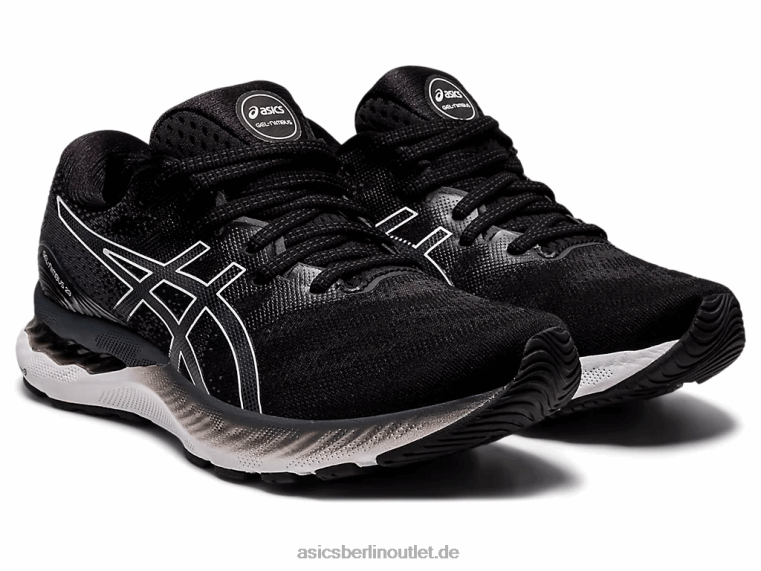Gel-Nimbus 23 breit BL4N4011Asics Schwarz-Weiss