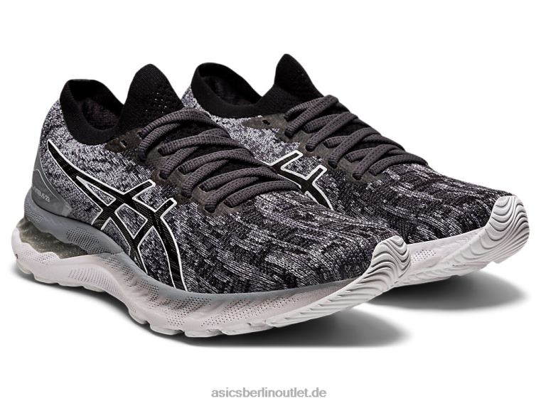 Gel-Nimbus 23 gestrickt BL4N3920Asics Steinplatte/Schwarz