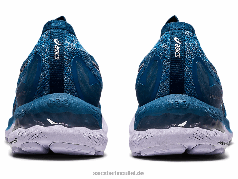 Gel-Nimbus 23 gestrickt BL4N3922Asics Grauseide/Makoblau