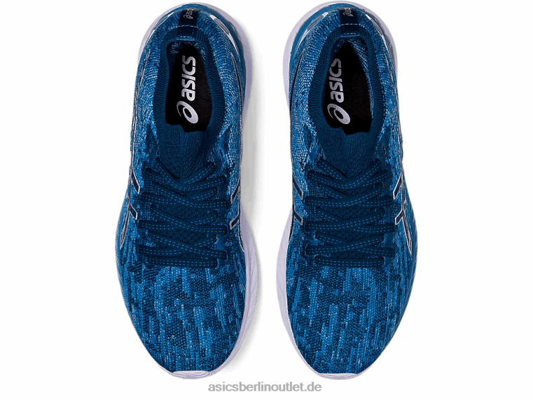 Gel-Nimbus 23 gestrickt BL4N3922Asics Grauseide/Makoblau