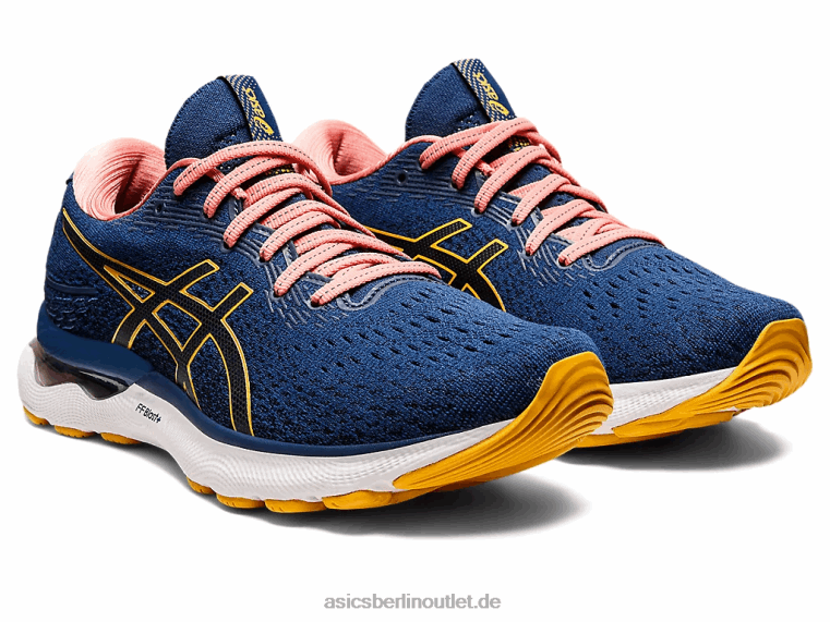 Gel-Nimbus 24 BL4N2667Asics Mitternachtsblau/Tigergelb