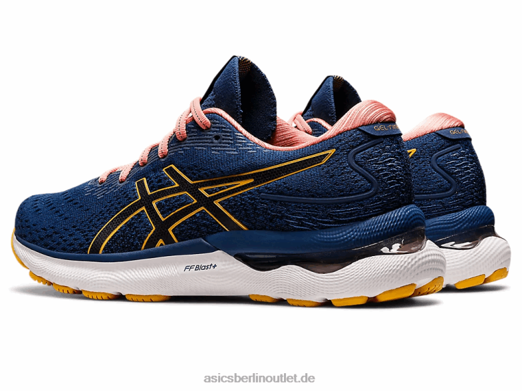 Gel-Nimbus 24 BL4N2667Asics Mitternachtsblau/Tigergelb