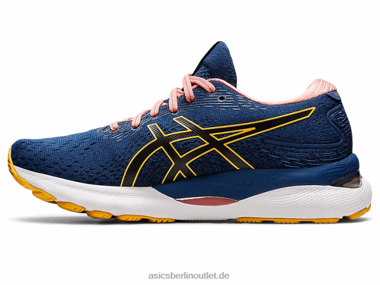 Gel-Nimbus 24 BL4N2667Asics Mitternachtsblau/Tigergelb