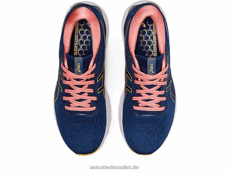 Gel-Nimbus 24 BL4N2667Asics Mitternachtsblau/Tigergelb