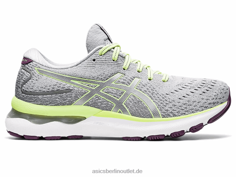 Gel-Nimbus 24 BL4N3549Asics Piemontgrau/Limettengrün