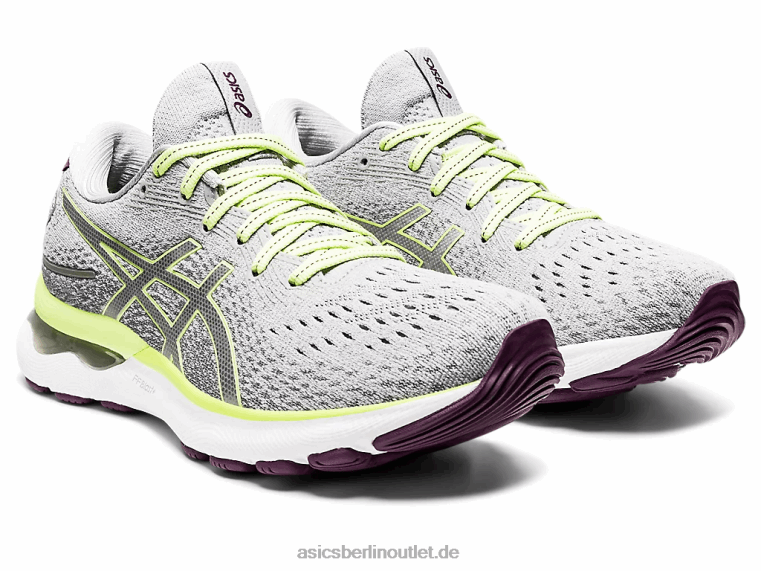Gel-Nimbus 24 BL4N3549Asics Piemontgrau/Limettengrün