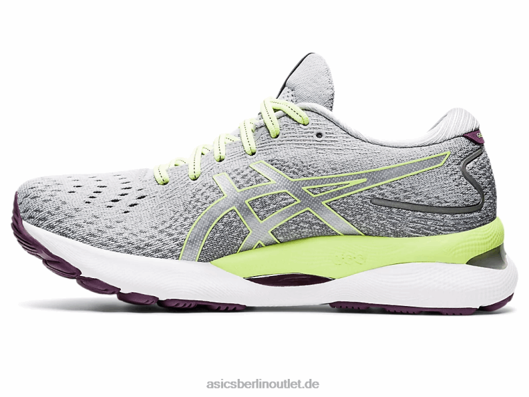 Gel-Nimbus 24 BL4N3549Asics Piemontgrau/Limettengrün