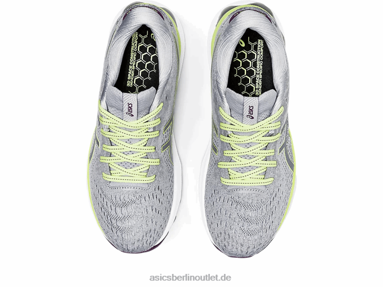 Gel-Nimbus 24 BL4N3549Asics Piemontgrau/Limettengrün
