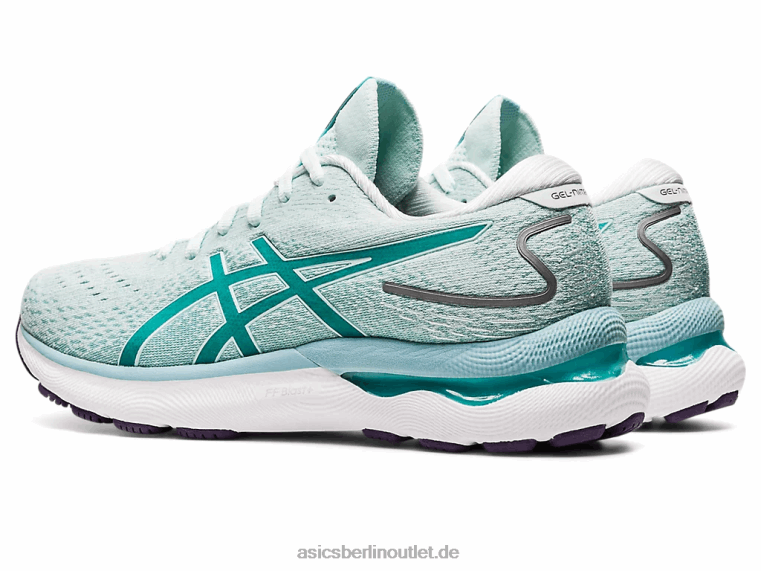 Gel-Nimbus 24 breit BL4N2877Asics beruhigendes Meer/Seeglas