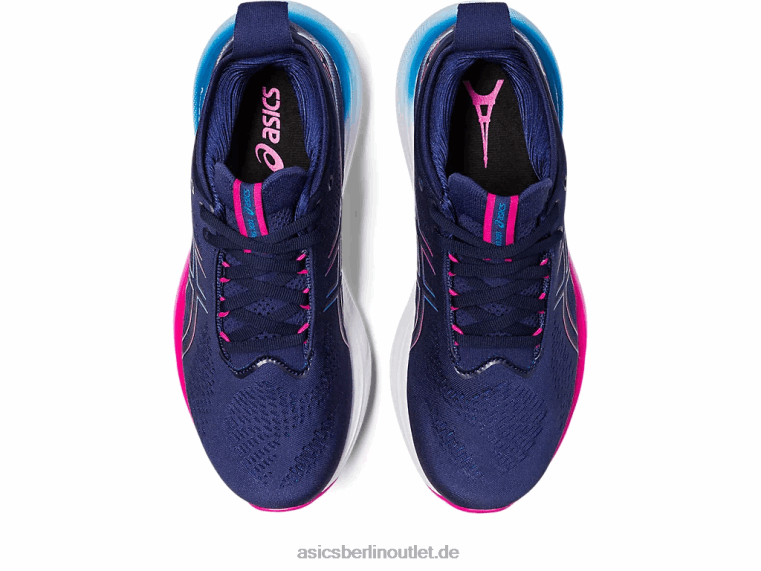 Gel-Nimbus 25 BL4N2138Asics Indigoblau/Rosa Rave