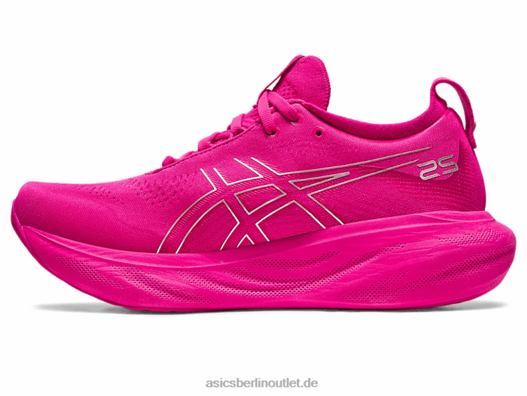 Gel-Nimbus 25 BL4N2367Asics Pink Rave/Reines Silber