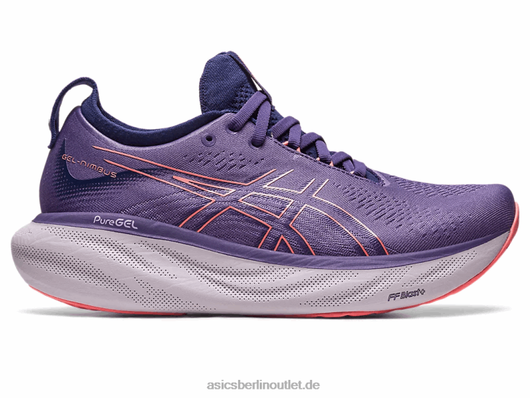 Gel-Nimbus 25 BL4N2372Asics staubiges Lila/Papaya