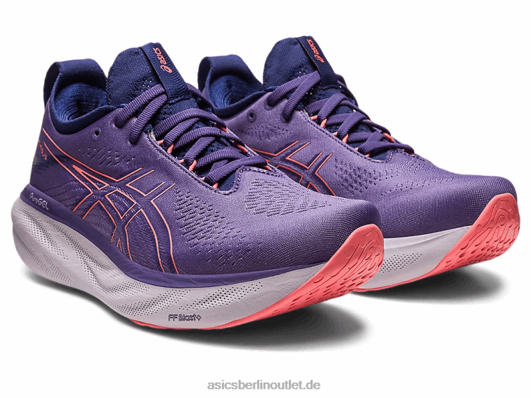 Gel-Nimbus 25 BL4N2372Asics staubiges Lila/Papaya