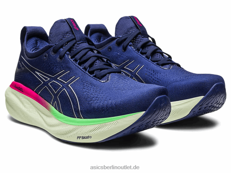 Gel-Nimbus 25 BL4N2373Asics Indigoblau/reines Silber